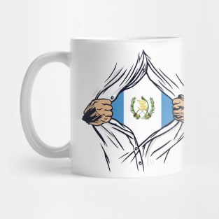 Proud Flag, Republica Guatemalan gift heritage, Guatemalan girl Boy Friend Guatemalteco Chapina Mug